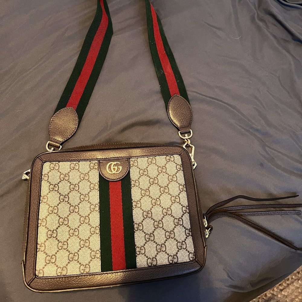 GUCCI OPHIDIA GG MINI SHOULDER BAG